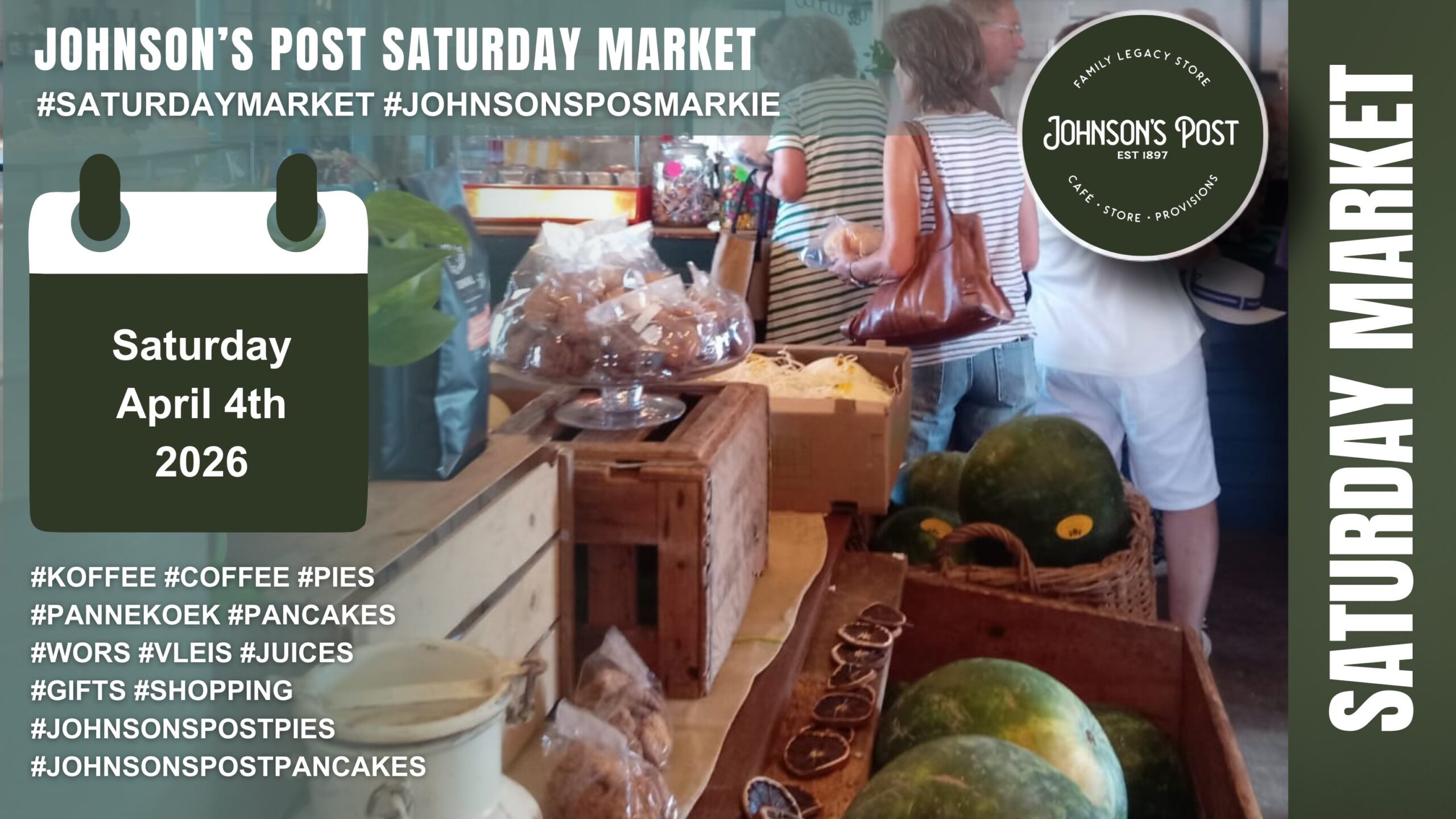 SATURDAY MARKET Johnsonspos Markie - 1